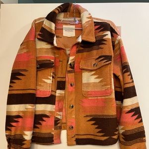 Thread and Supply Aztec fleece jacket